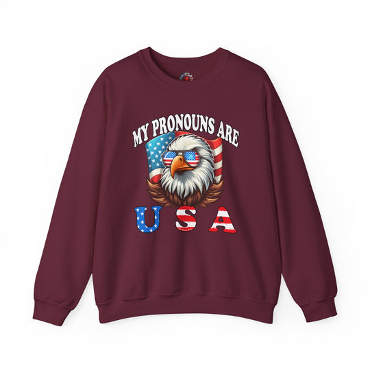 My Pronouns Are U.S.A Crewneck Sweatshirt