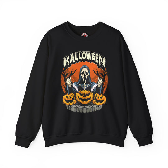 Screamer Killer Ghost Halloween Crewneck Sweatshirt