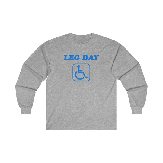 Leg Day Handicap Long Sleeve Tee