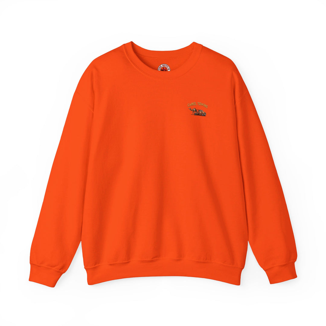 Camel Towing Back Crewneck Sweatshirt