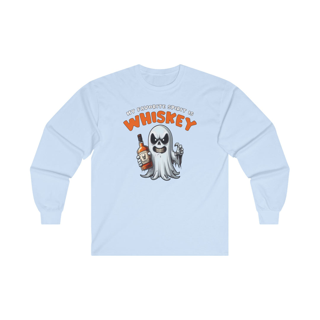 My Favorite Spirit Is Whiskey Long Sleeve Tee