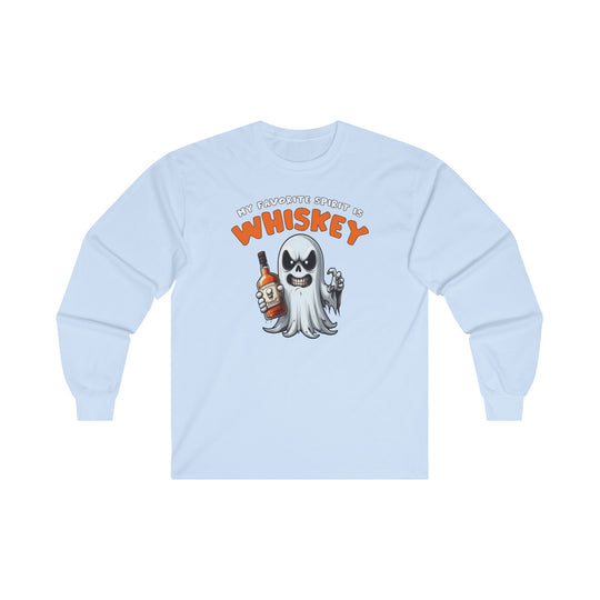 My Favorite Spirit Is Whiskey Long Sleeve Tee