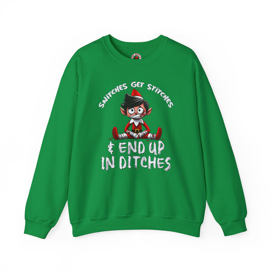 Snitches Get Stitches Crewneck Sweatshirt