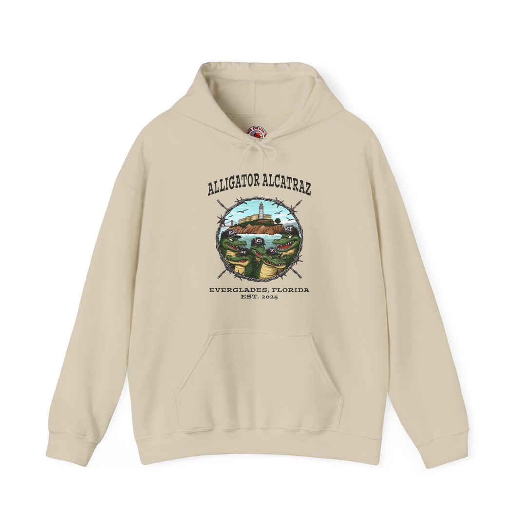 Alligator Alcatraz Hooded Sweatshirt