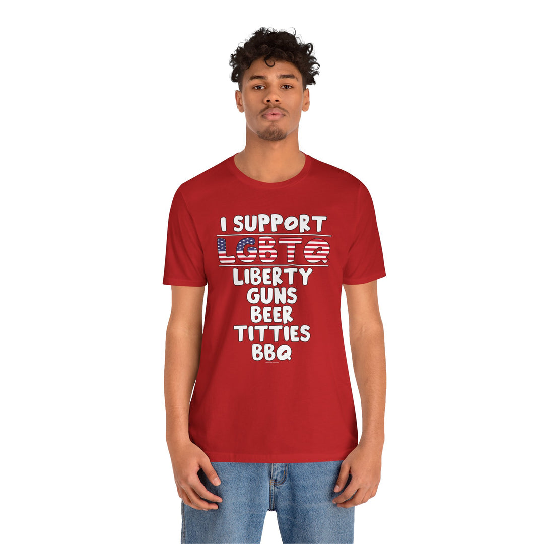 I Support LGBTQ T-Shirt