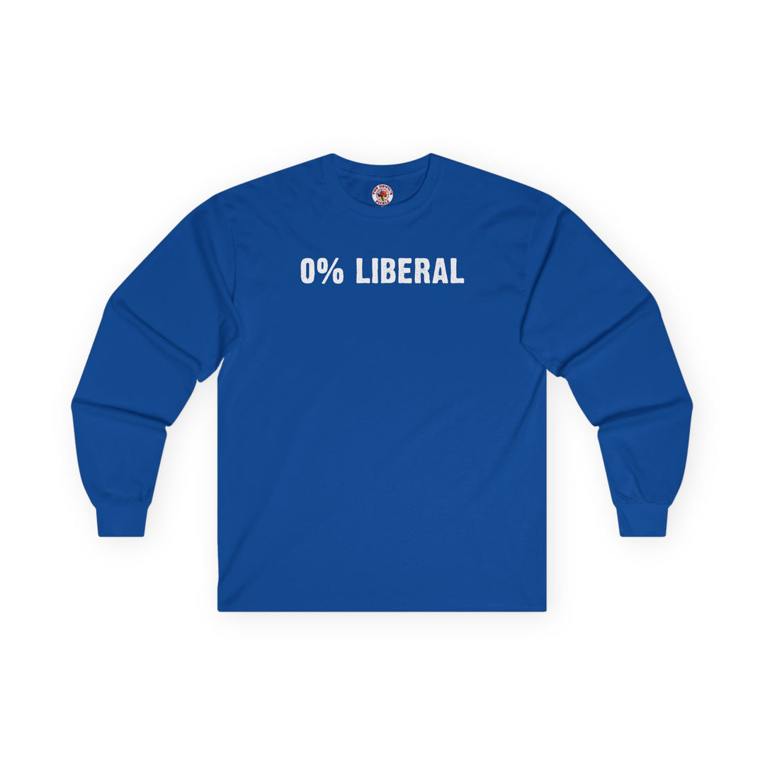 0% Liberal Long Sleeve Tee