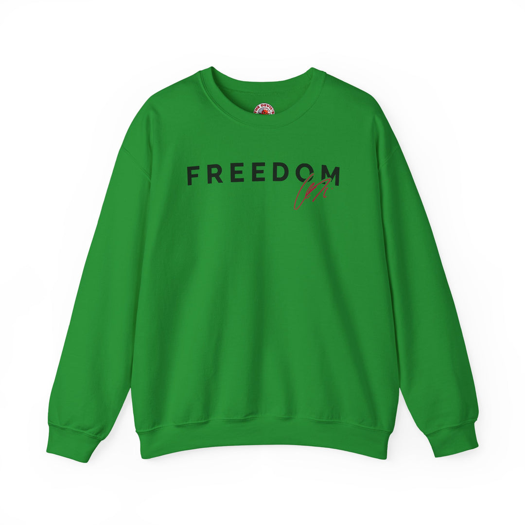Charlie Kirk Freedom Crewneck Sweatshirt