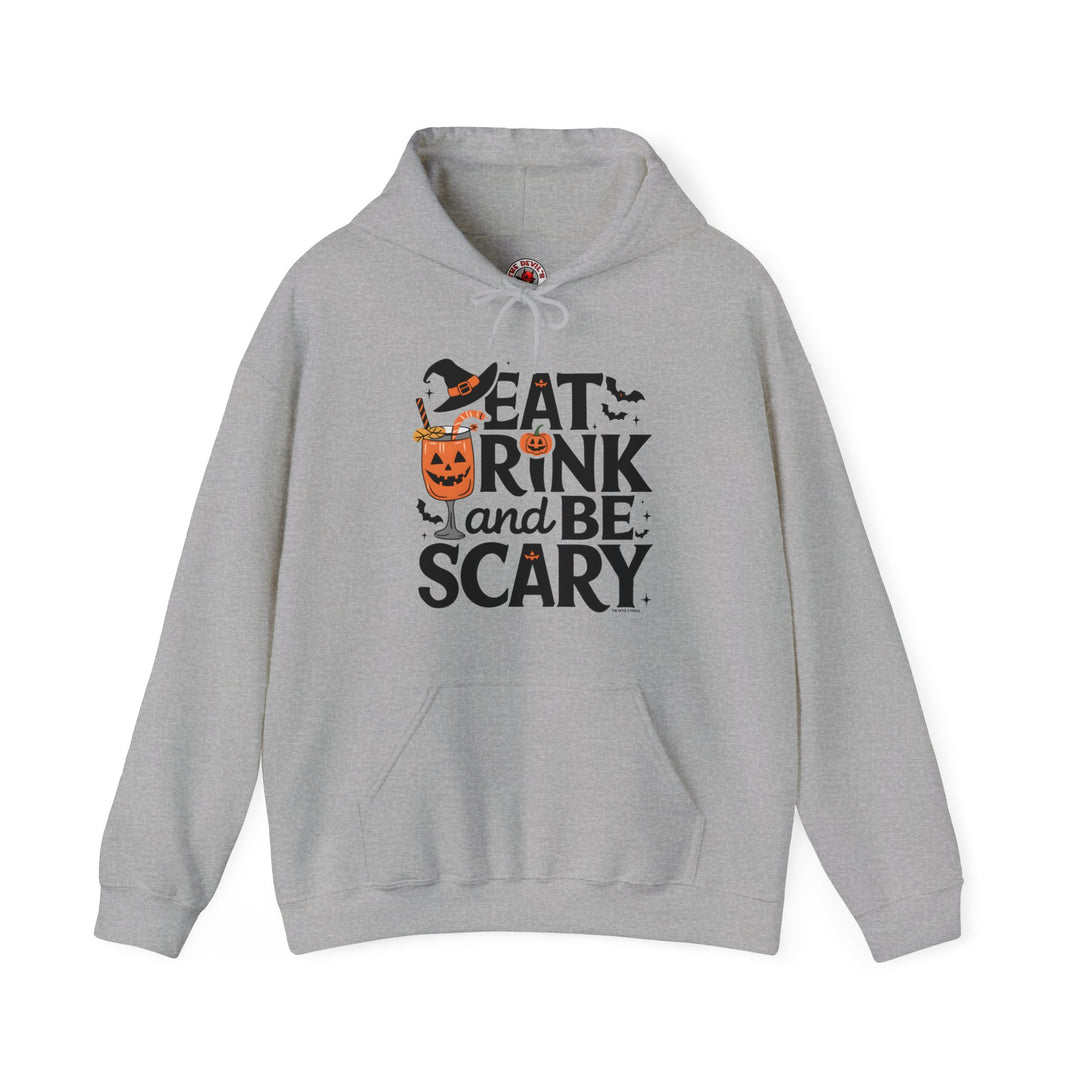 Eat Drink and Be Scary Hooded Sweatshirt