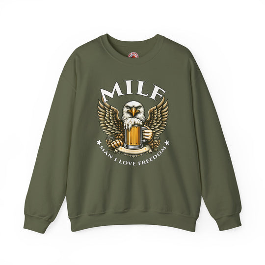 Man I Love Freedom Crewneck Sweatshirt