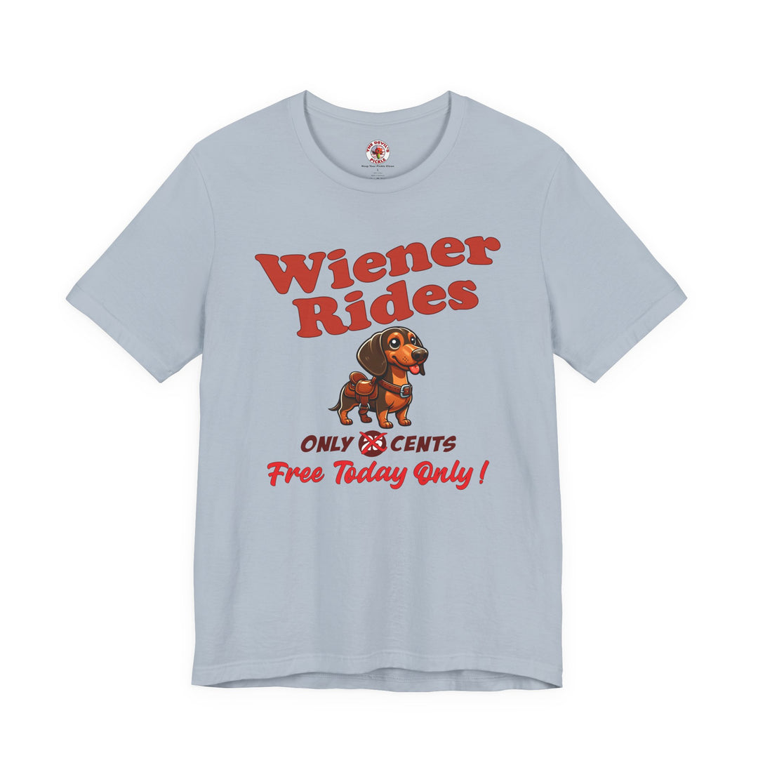 Free Wiener Rides T-Shirt
