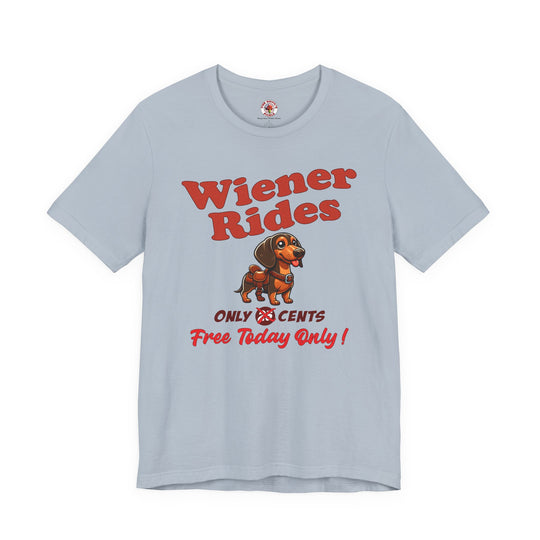 Free Wiener Rides T-Shirt