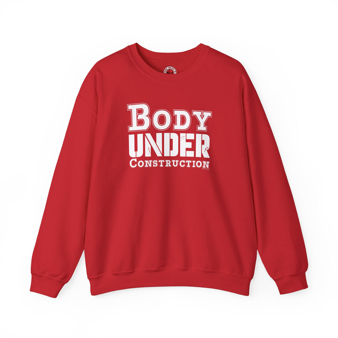 Body Under Construction Crewneck Sweatshirt