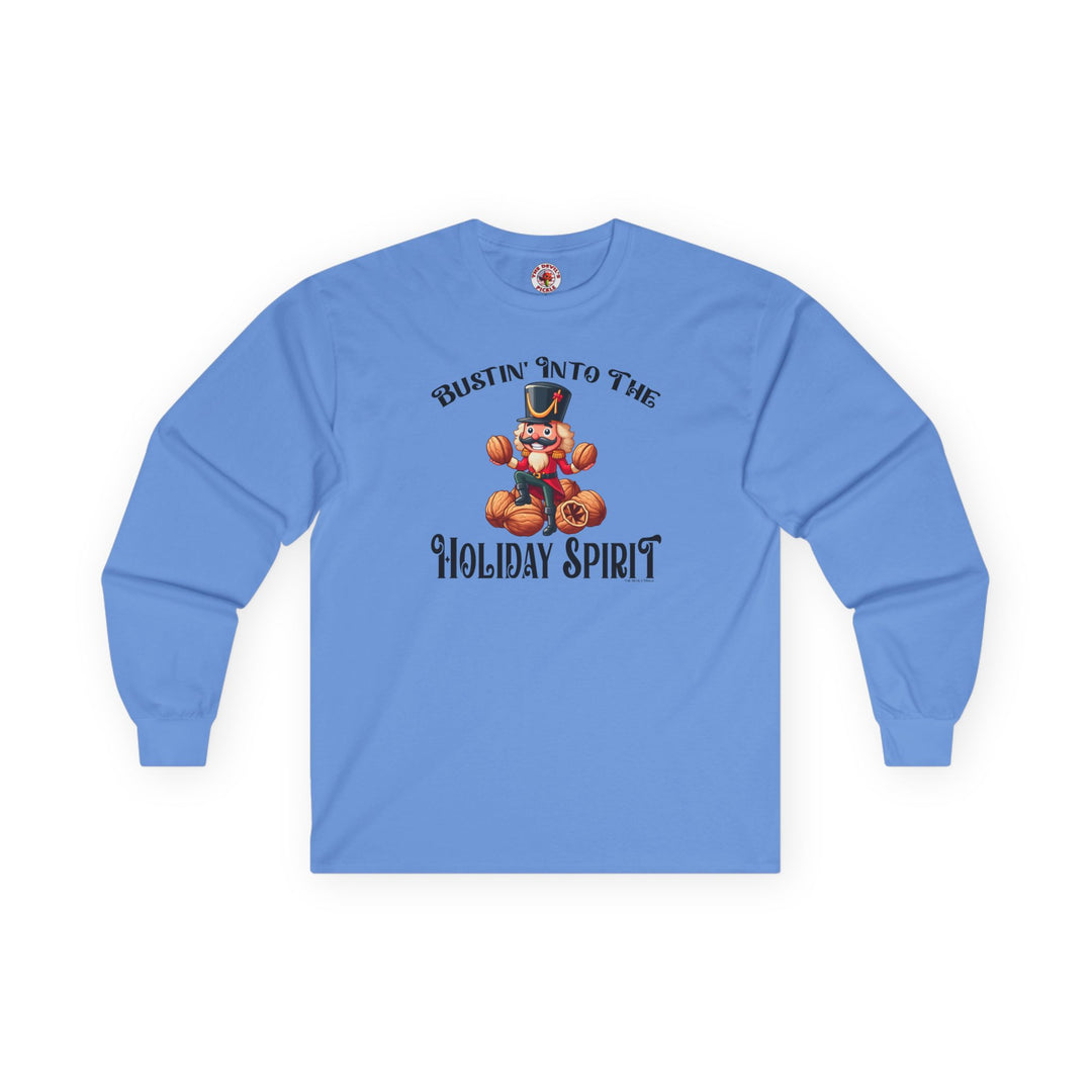Bustin' Into The Holiday Spirit Long Sleeve Tee