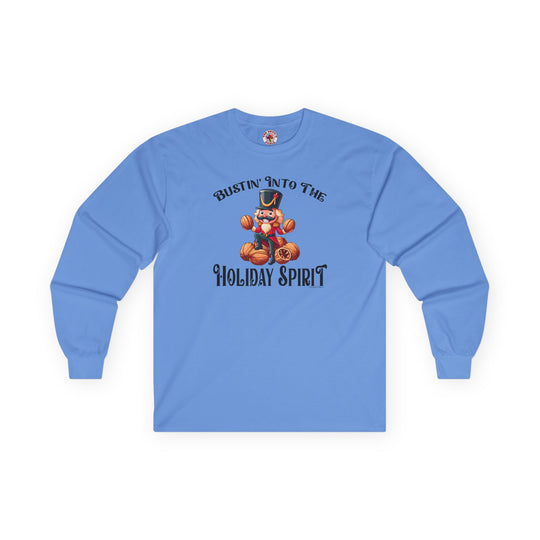Bustin' Into The Holiday Spirit Long Sleeve Tee