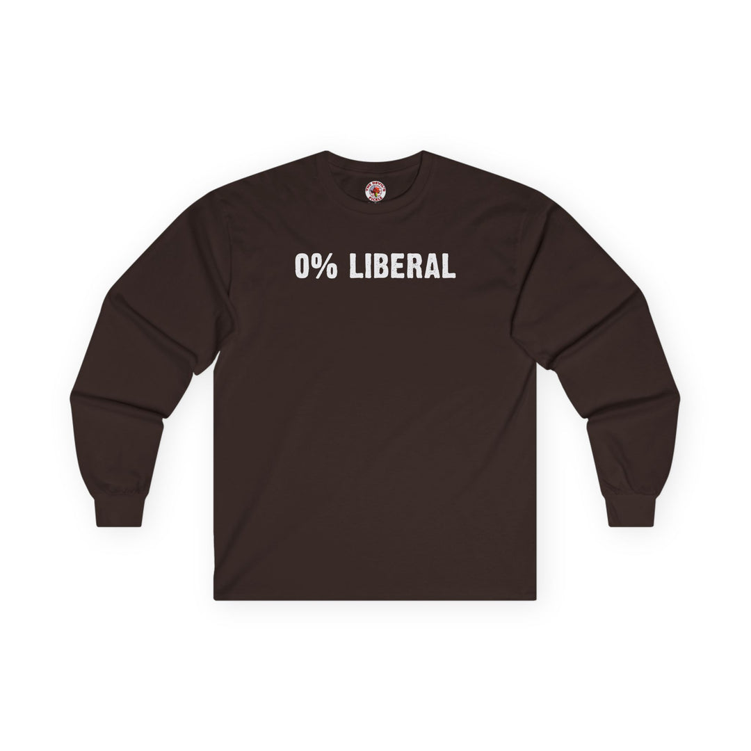 0% Liberal Long Sleeve Tee
