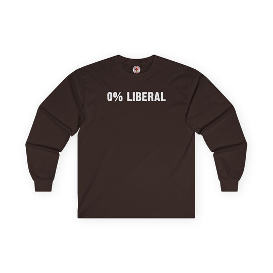 0% Liberal Long Sleeve Tee