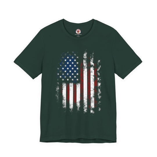Distressed American Flag T-Shirt