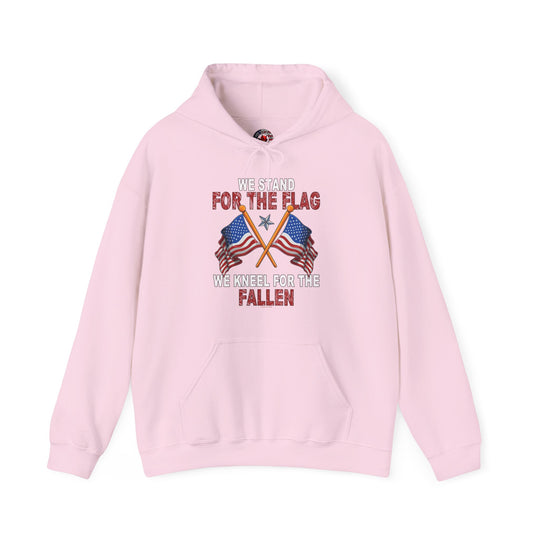 We Stand For The Flag Hooded Sweatshirt