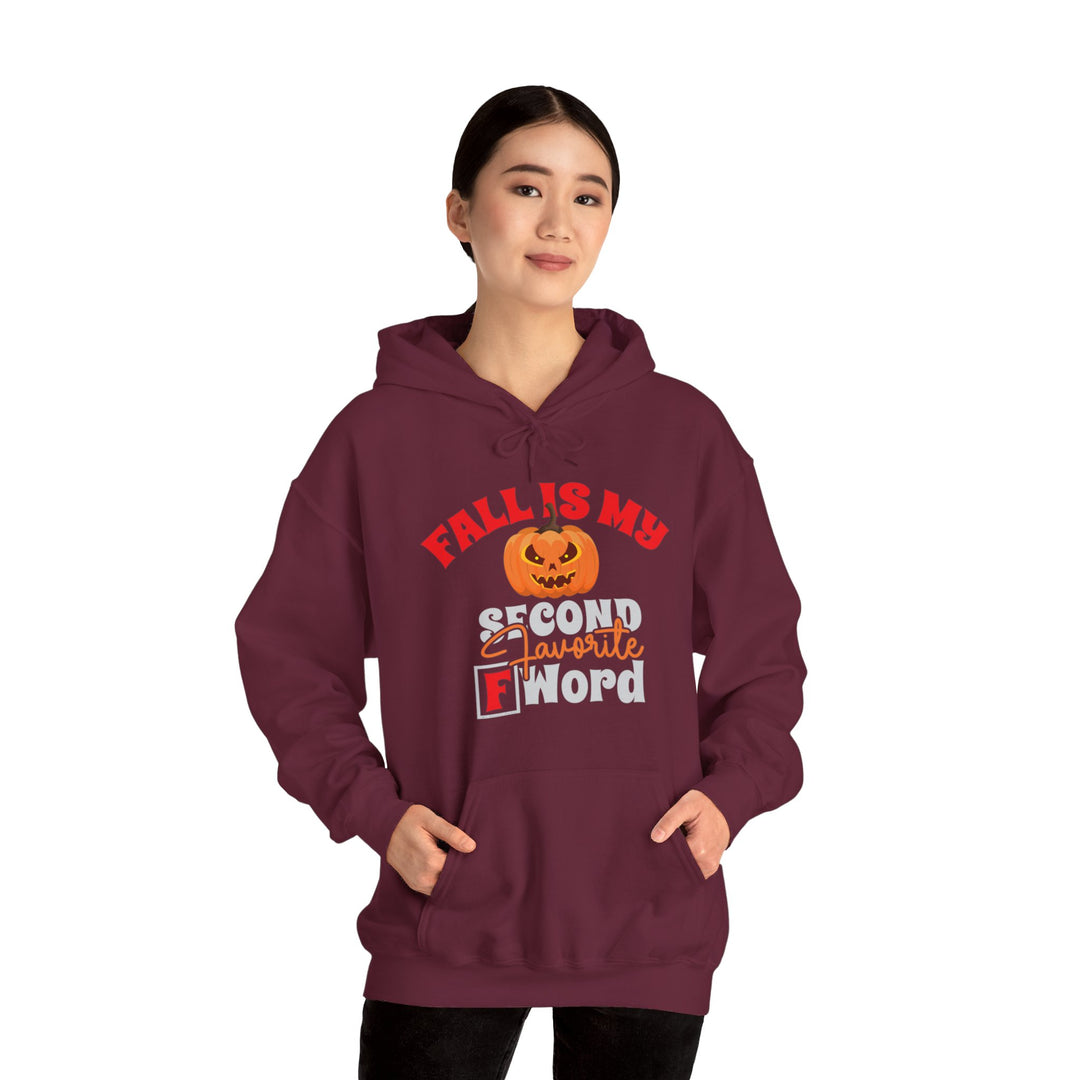 Fall Is My Second Favorite F Word Hooded Sweatshirt