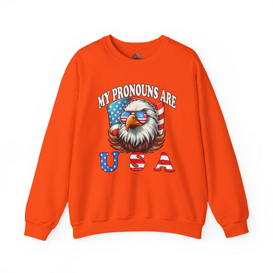 My Pronouns Are U.S.A Crewneck Sweatshirt