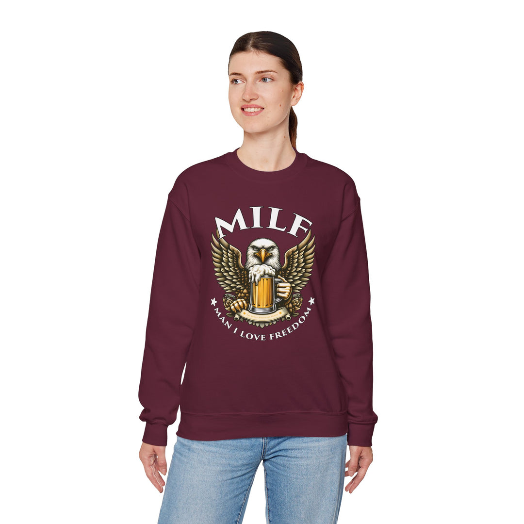 Man I Love Freedom Crewneck Sweatshirt