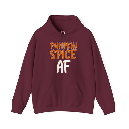 Pumpkin Spice AF Hooded Sweatshirt