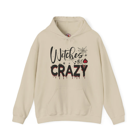Witches Be Crazy Hooded Sweatshirt