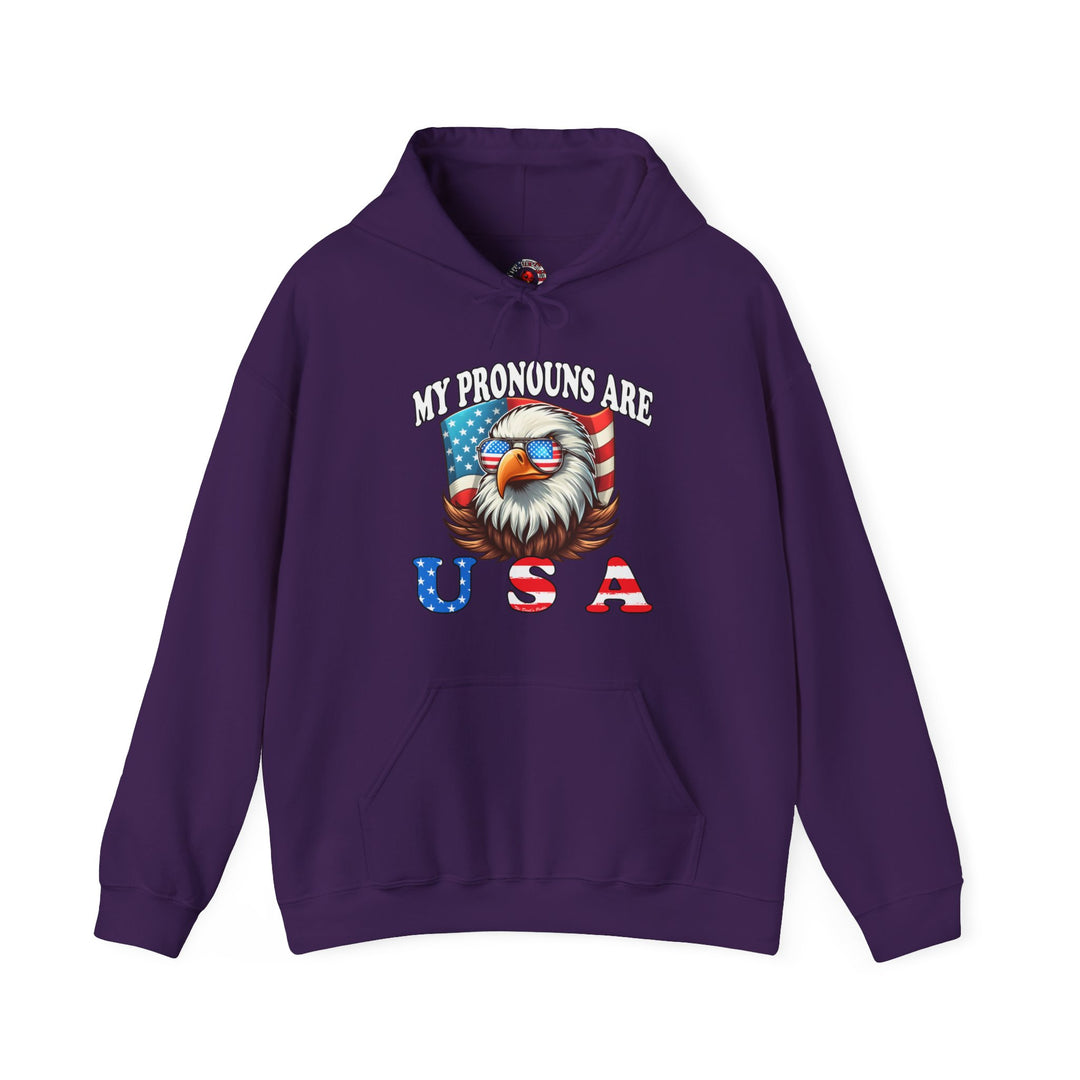 My Pronouns Are U.S.A Hooded Sweatshirt