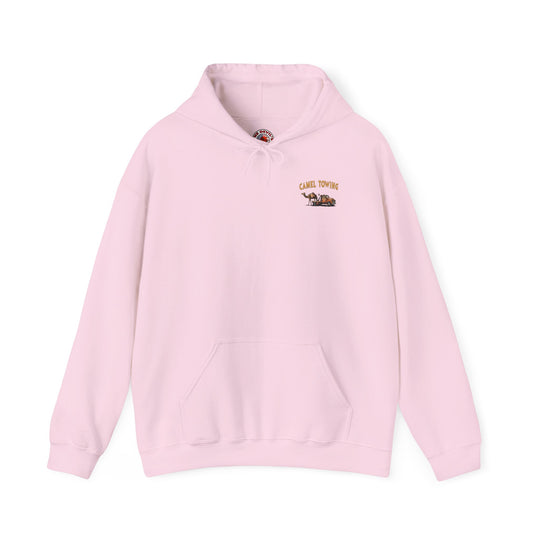 Camel Towing Back Hooded Sweatshirt