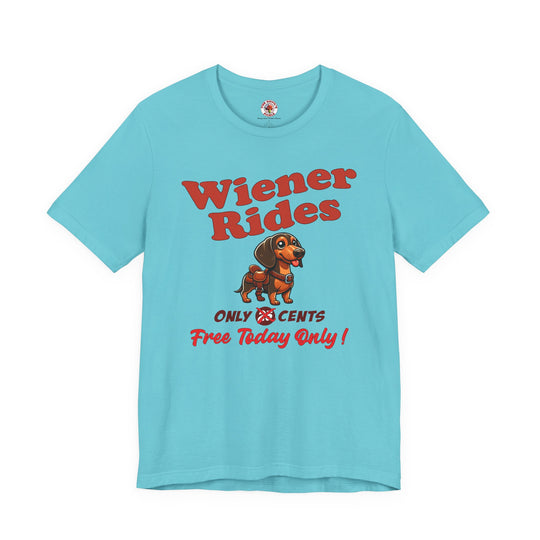 Free Wiener Rides T-Shirt