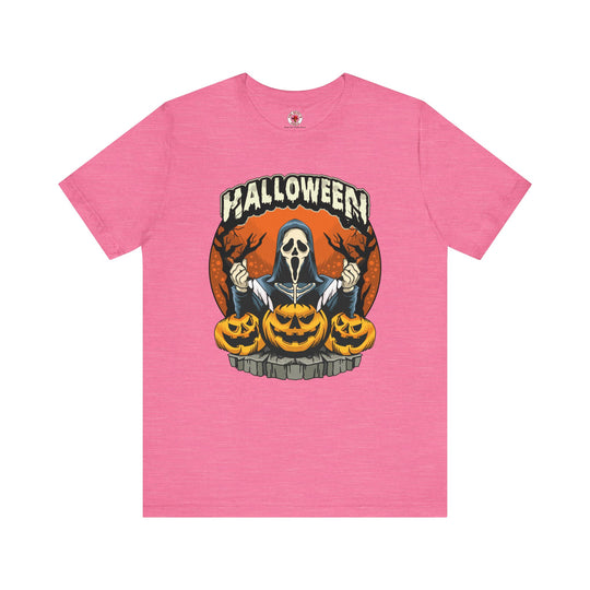 Screamer Killer Ghost Halloween T-Shirt