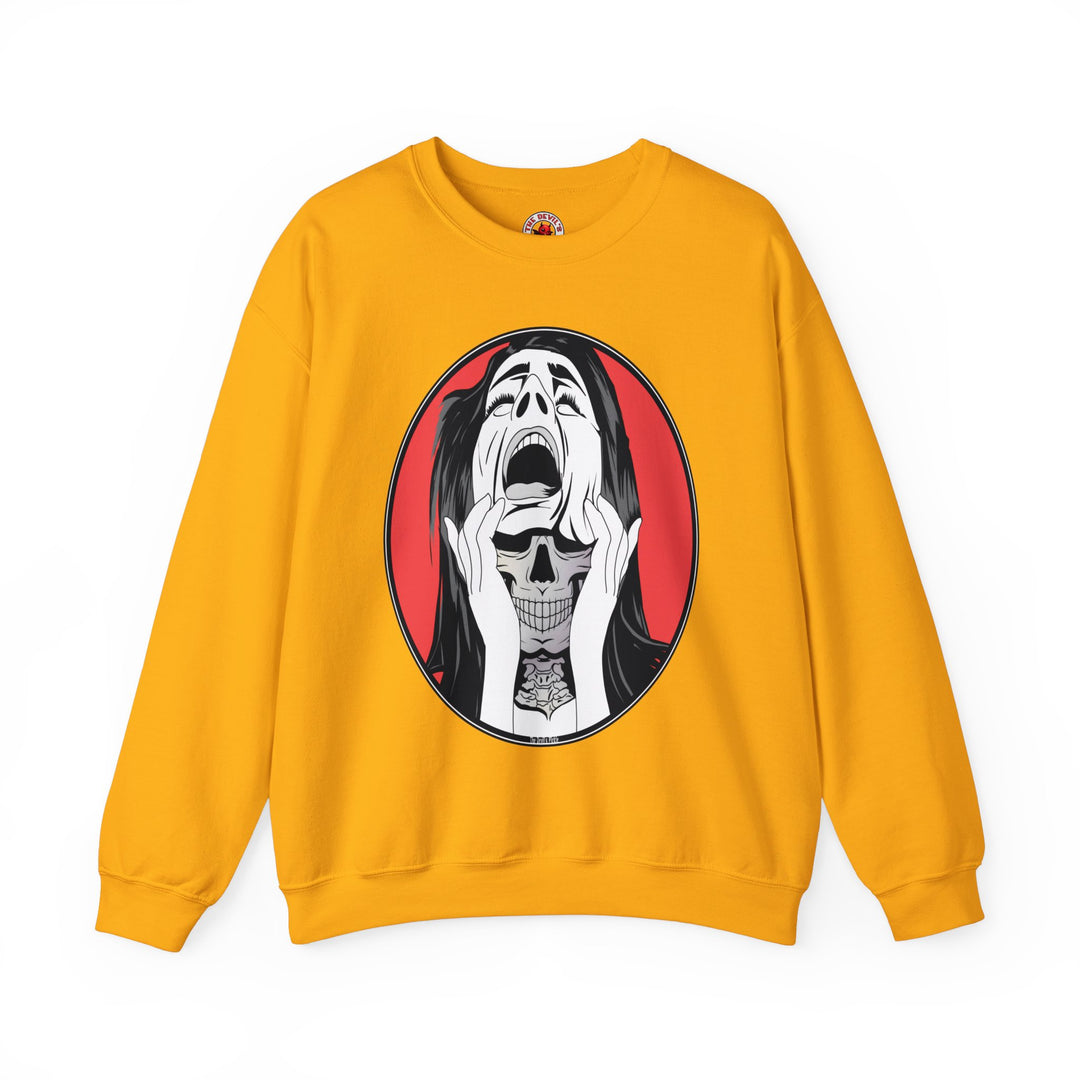 Skull Woman Crewneck Sweatshirt