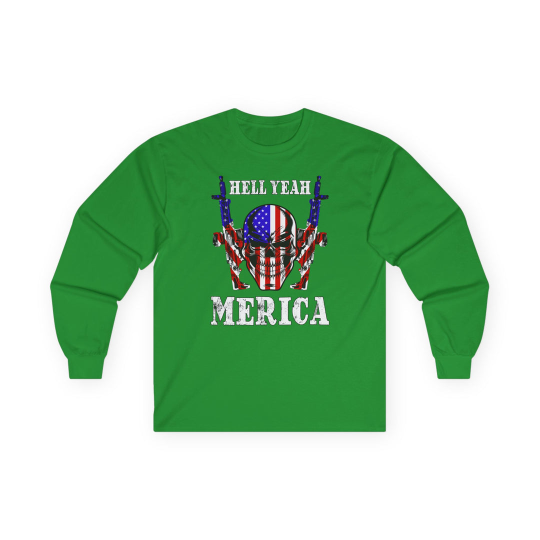Hell Yeah Merica Long Sleeve Tee