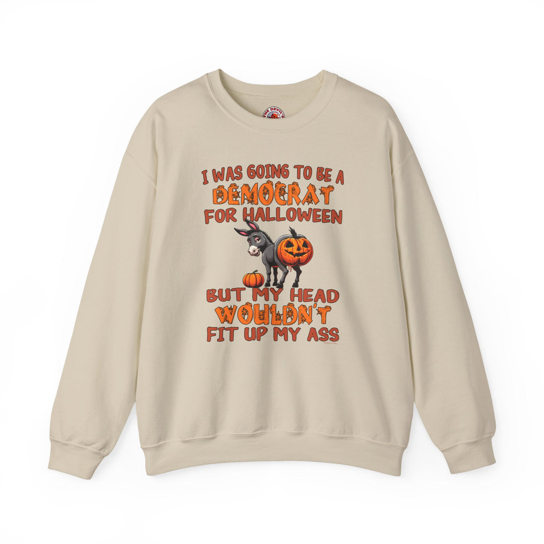 Democrat for Halloween Crewneck Sweatshirt