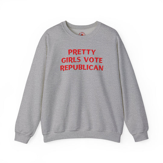 Pretty Girls Vote Republican Crewneck Sweatshirt