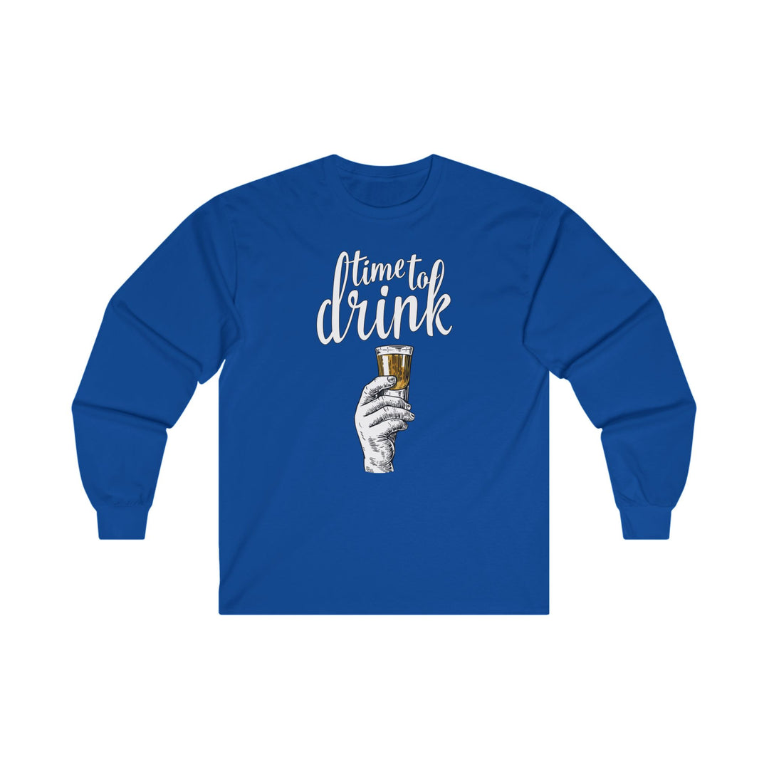 Time To Drink Long Sleeve Tee