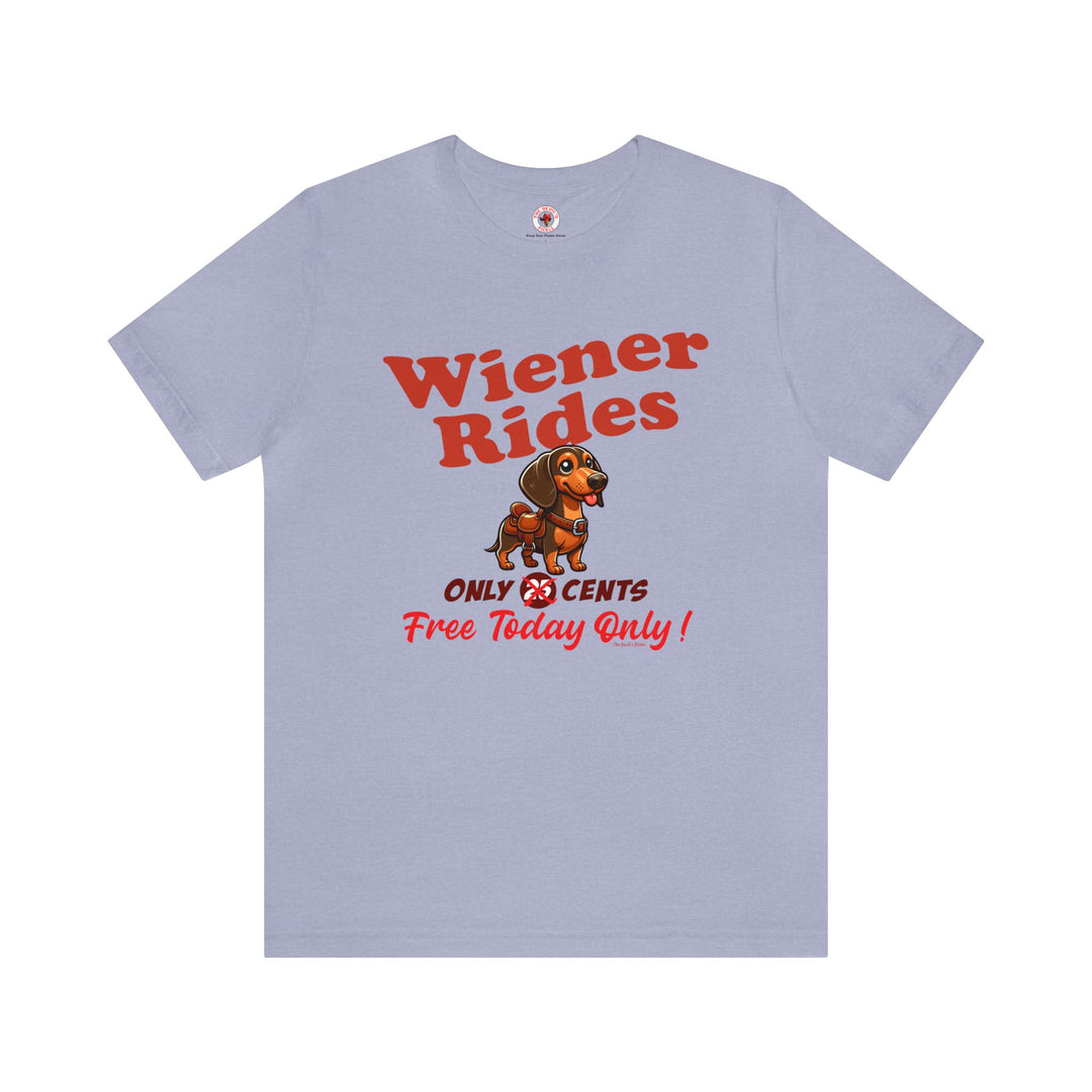 Free Wiener Rides T-Shirt