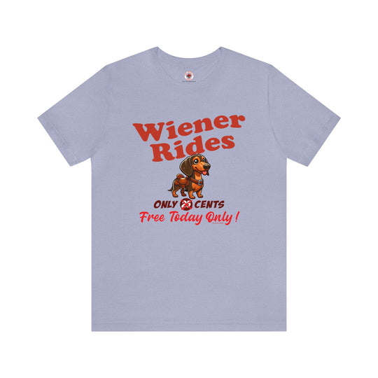 Free Wiener Rides T-Shirt