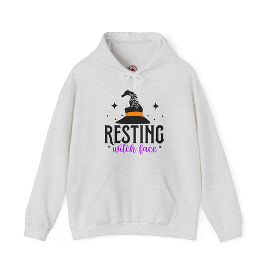 Resting Witch Face Hooded Sweatshirt