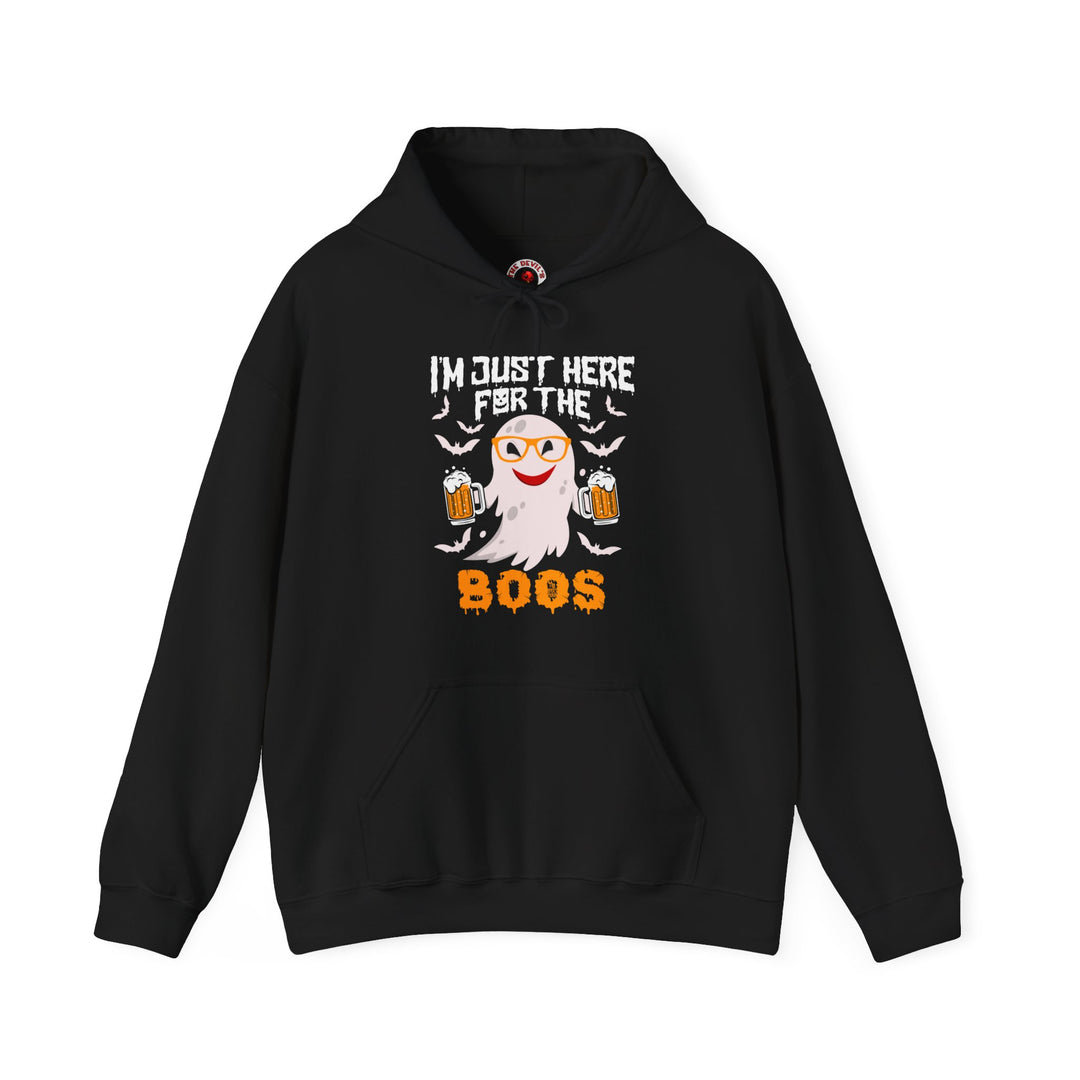 I'm Just Here For The Boos Hooded Sweatshirt