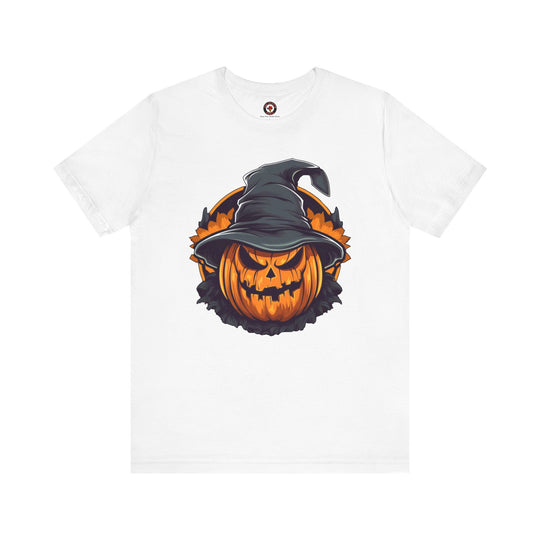 Scary Witch Pumpkin Halloween T-Shirt