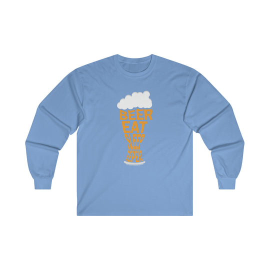 Beer Eat Sleep Repeat Long Sleeve Tee