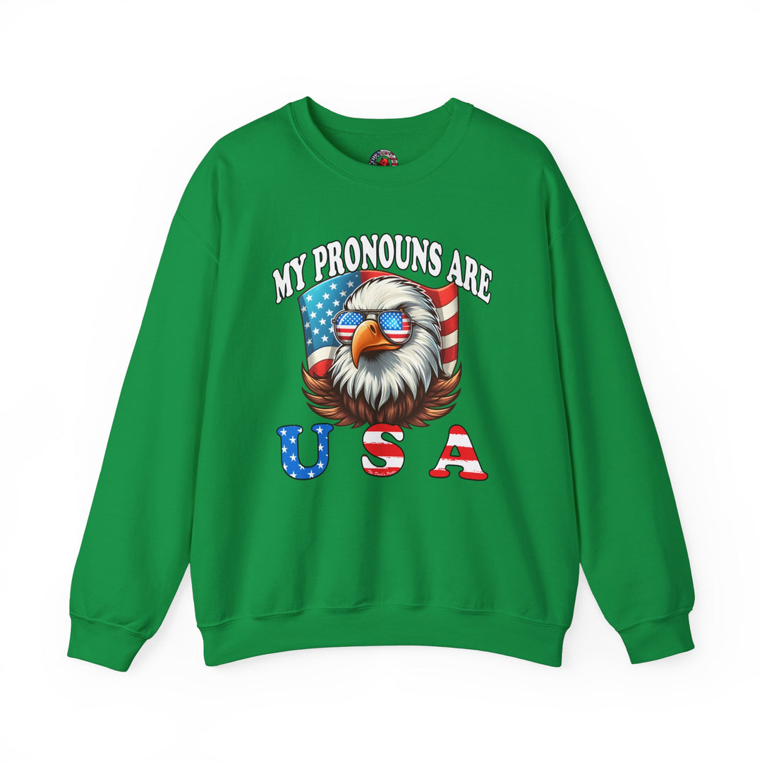 My Pronouns Are U.S.A Crewneck Sweatshirt