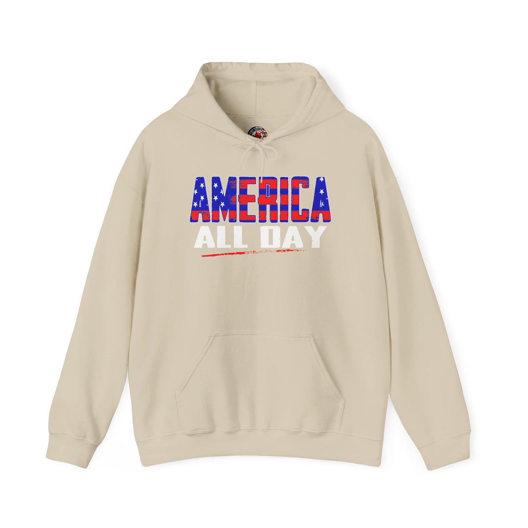 America All Day Hooded Sweatshirt