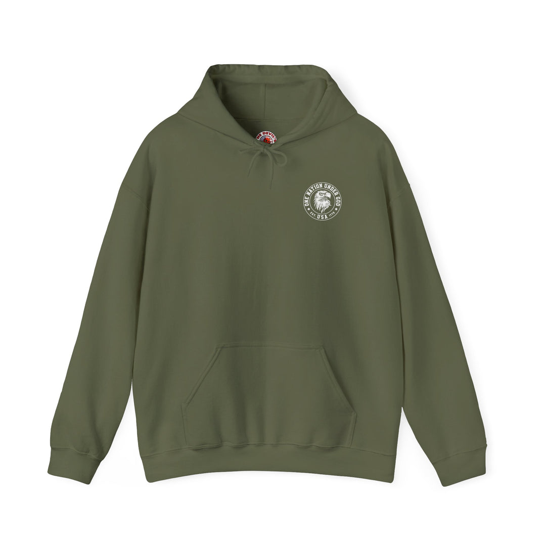 One Nation Under God Hooded Sweatshirt