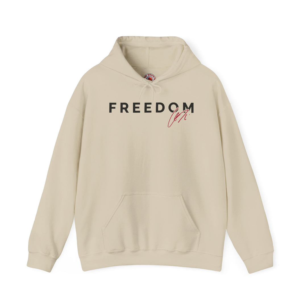 Charlie Kirk Freedom Hooded Sweatshirt