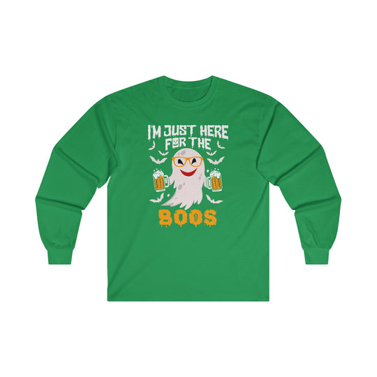 I'm Just Here For The Boos Long Sleeve Tee