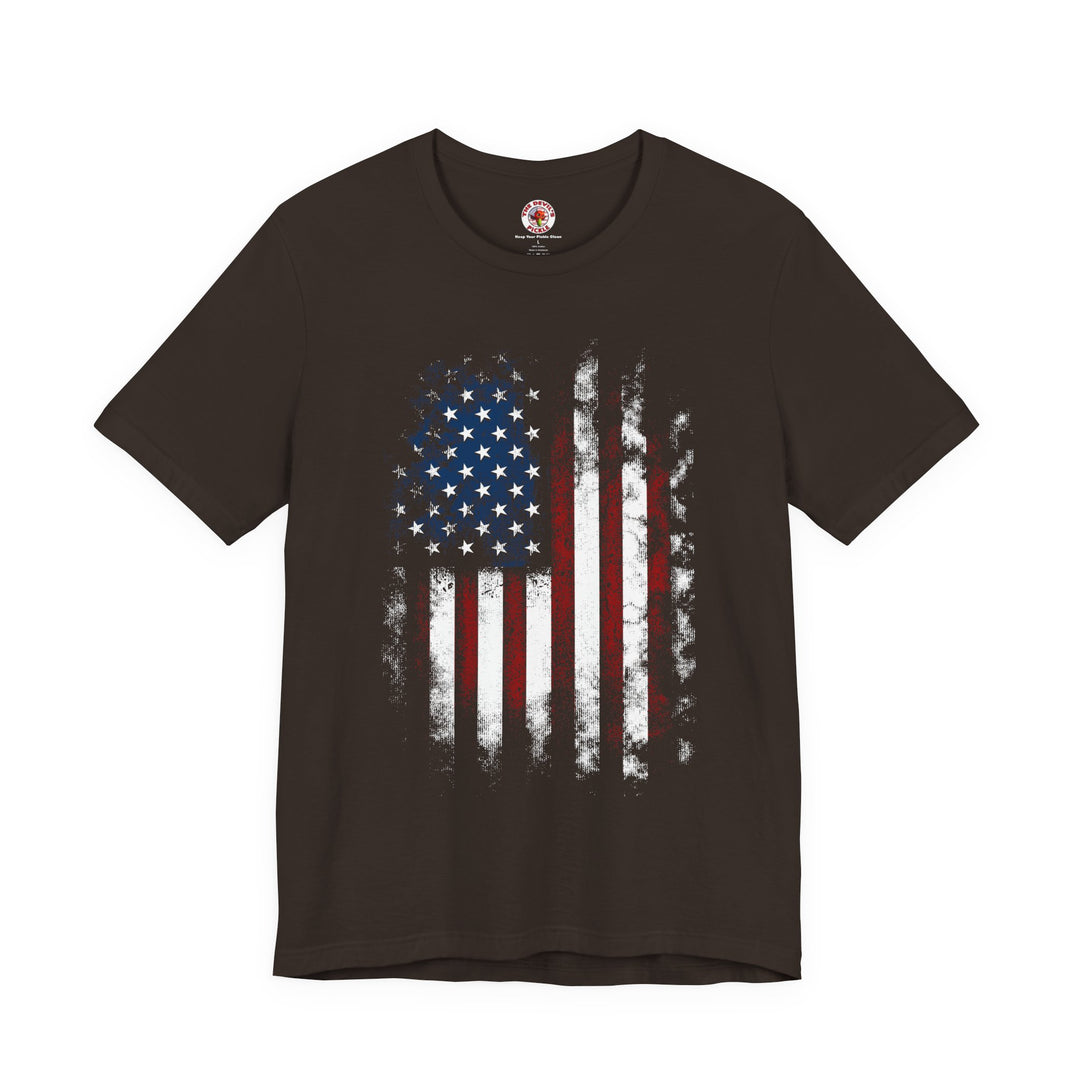 Distressed American Flag T-Shirt
