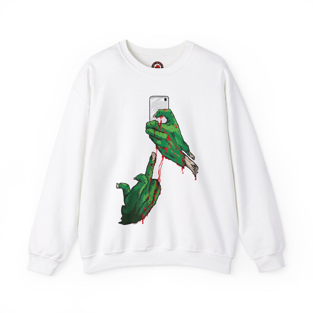 Selfie Monster Crewneck Sweatshirt