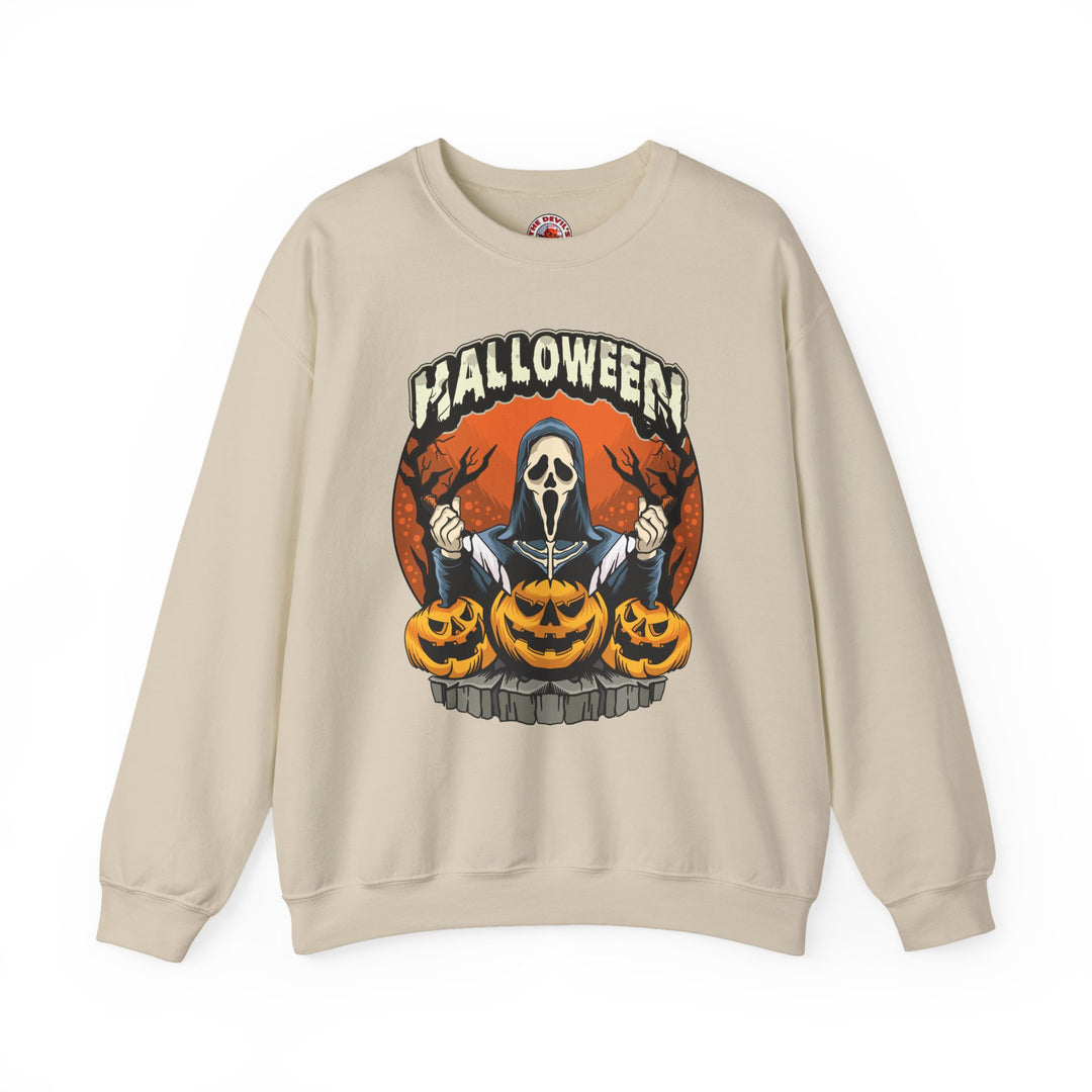 Screamer Killer Ghost Halloween Crewneck Sweatshirt
